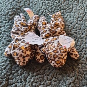 Ty Freckles The Leopard Print Plush Toy Pair - Brown and Black